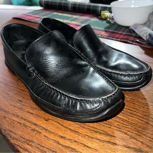 Sebago Breckenridge Mens Genuine Leather Driving Loafer Size 9W Black